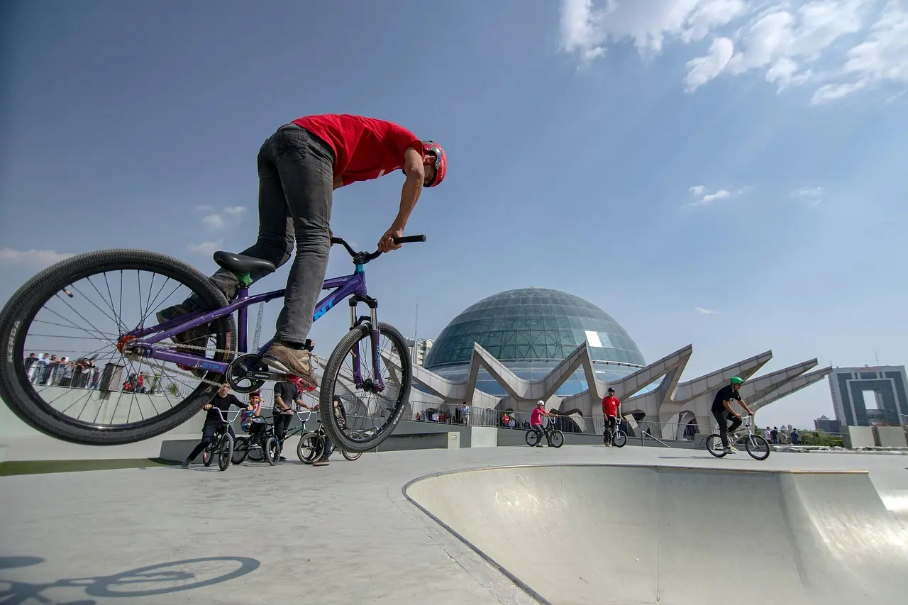 BMX for begyndere på Genforeningspladsen